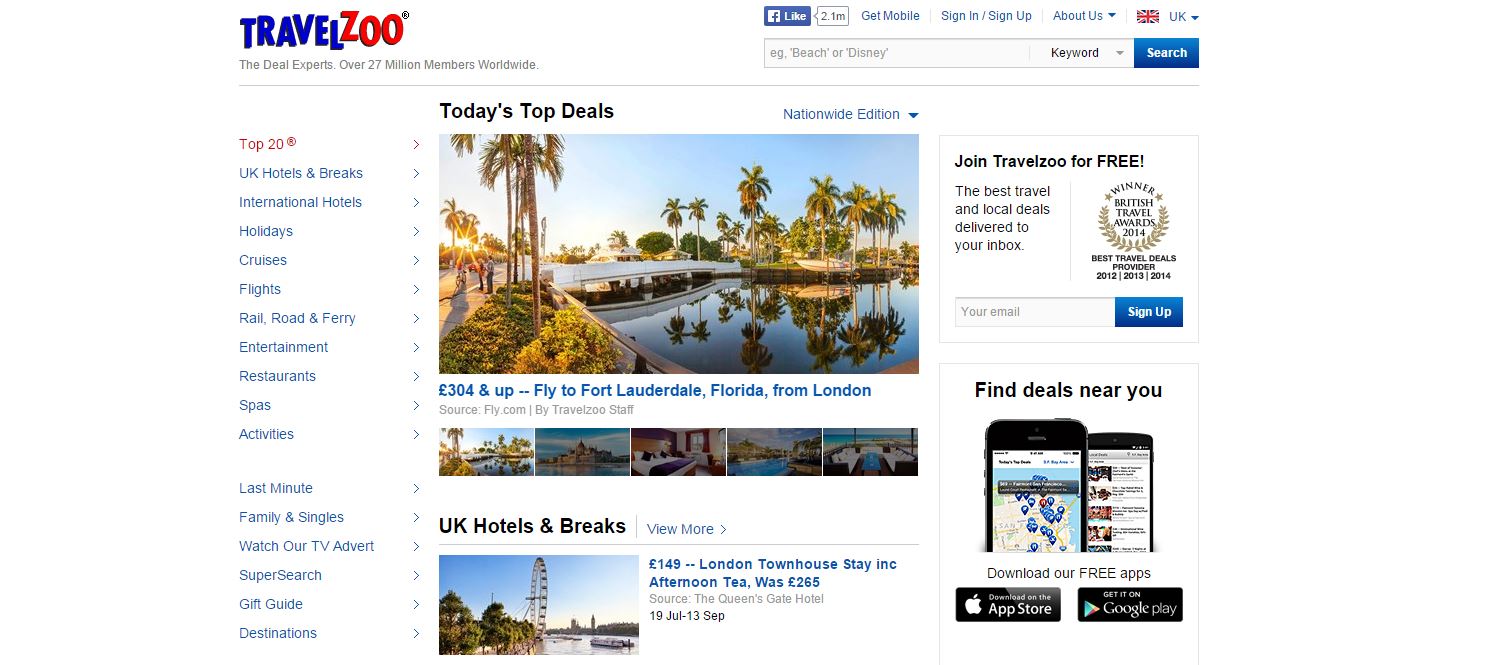 Travelzoo Review